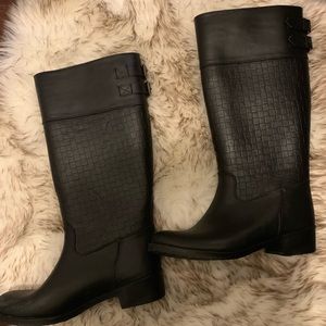 Black Rain Boots by DAV